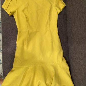 Mustard yellow banana republic dress, lightly used